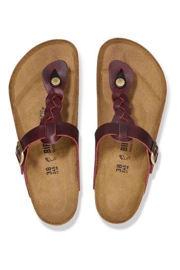 Gizeh red birkenstock deals