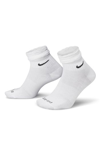 Nike White Everyday Training Ankle Socks