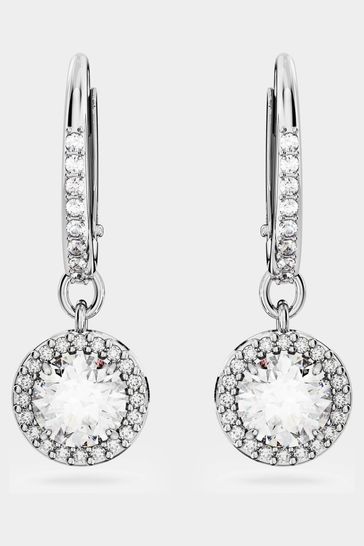 Buy Swarovski White Constella Crystal Earrings from Next Hungary