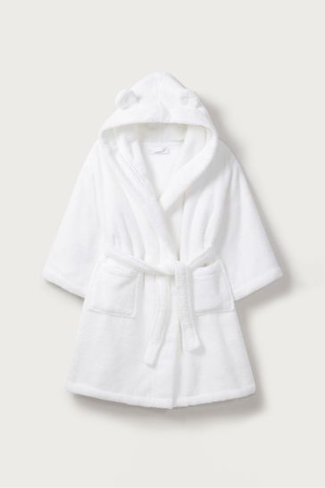 The white company towelling robe top
