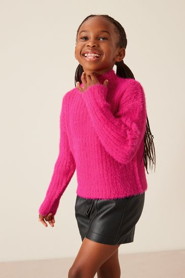 Pink jumper cheap girls