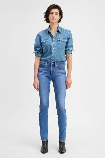 Buy Levi's® Shaping Straight Jeans from Next Ireland