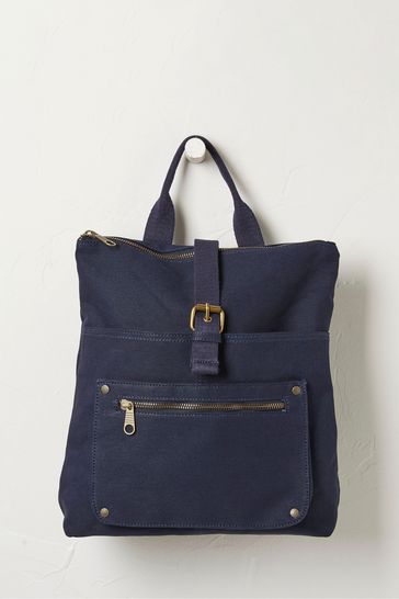 Buy FatFace Blue Alba Canvas Backpack from Next Luxembourg