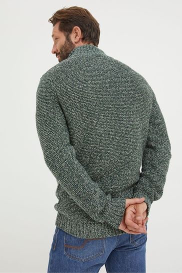 Half discount neck jumper