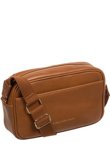 Pure Luxuries London Dion Nappa Leather Cross-Body Bag