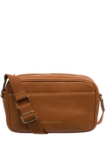 Nappa top leather bag