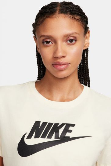 Buy Nike Cream Essential Icon T Shirt from Next Croatia