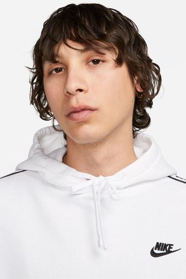 Buy Nike White Club Fleece Hooded Tracksuit from Next Luxembourg