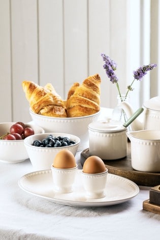 Mary Berry Set of 4 White Signature Egg Cups