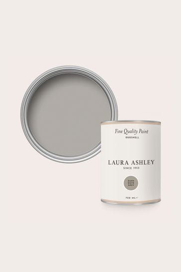 Laura Ashley Dark Dove Grey Eggshell 750ml Paint