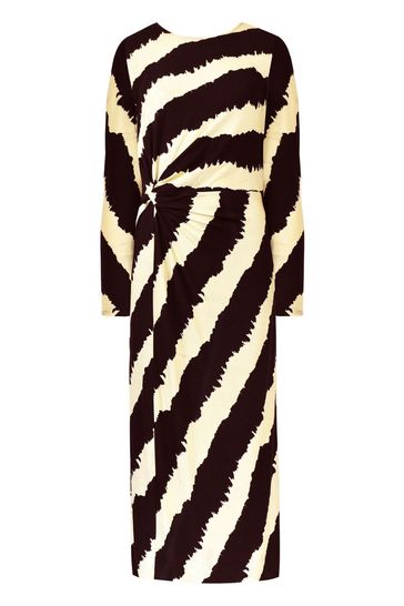 Bold stripe dress sale