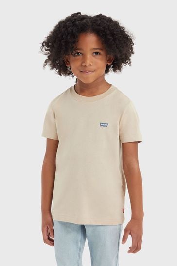 Levi's® Brown Short Sleeve Original Housemark Logo T-Shirt