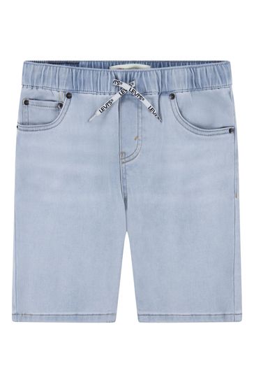 Levi's® Blue Skinny Fit Pull-On Denim Shorts