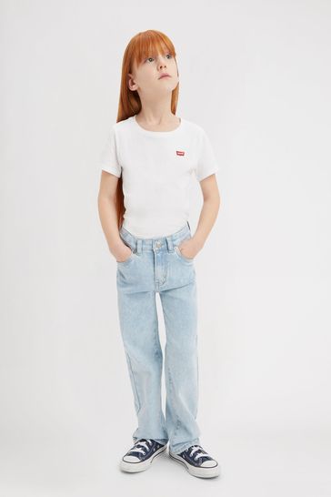 Buy Levi s Blue Wide Leg Denim Jeans from Next Netherlands