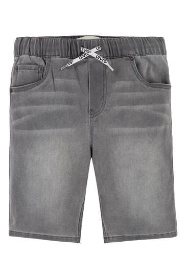 Levi's® Grey Skinny Fit Pull-On Denim Shorts