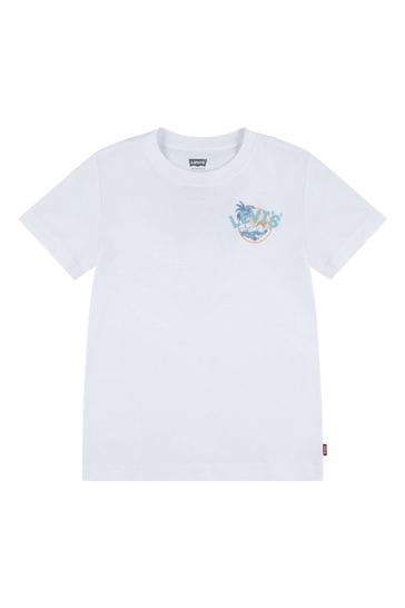 Levi's® White Logo Back Print T-Shirt