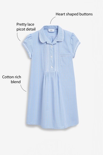 Gingham school dress plus size sales