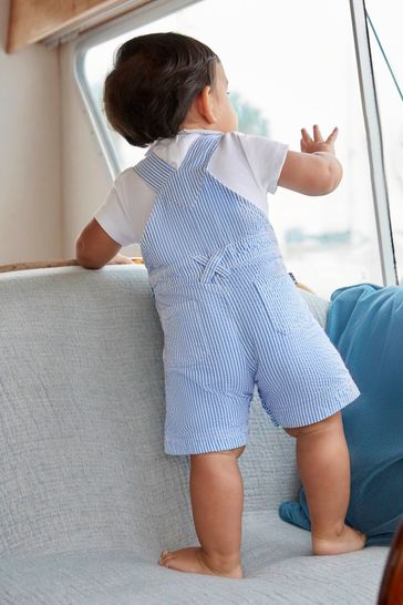 Buy JoJo Maman Bébé White Boat Embroidered Collar Bodysuit