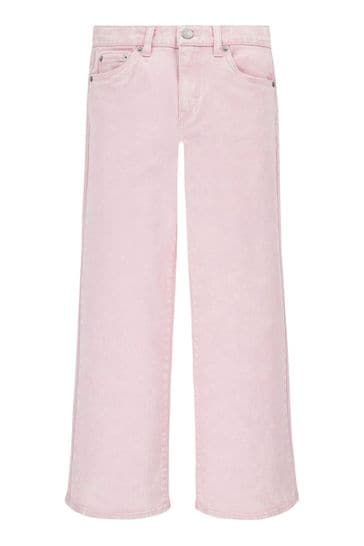 Levi's® Pink Wide Leg Denim Jeans