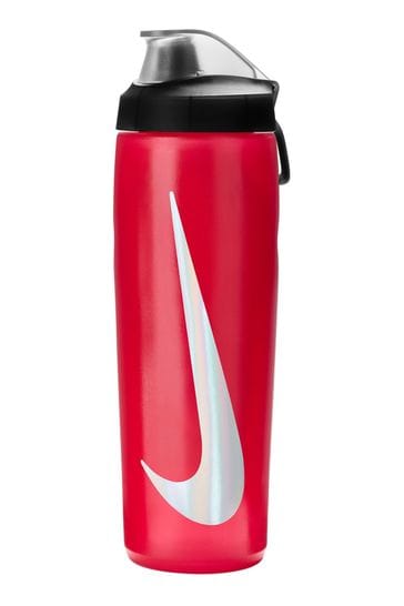 Nike Red Refuel Locking Lid 710ml Water Bottle