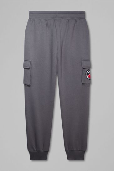 Buy Ellesse Junior Grey Gabbro Joggers from Next Luxembourg