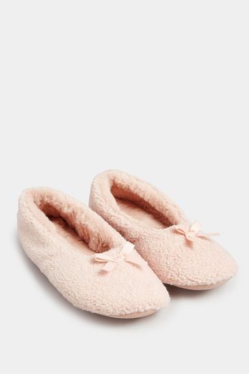 Baby pink slippers clearance