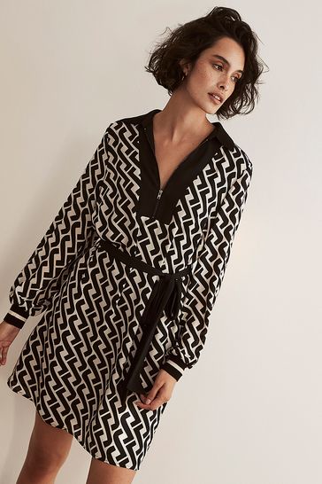 Mint velvet zebra shop dress