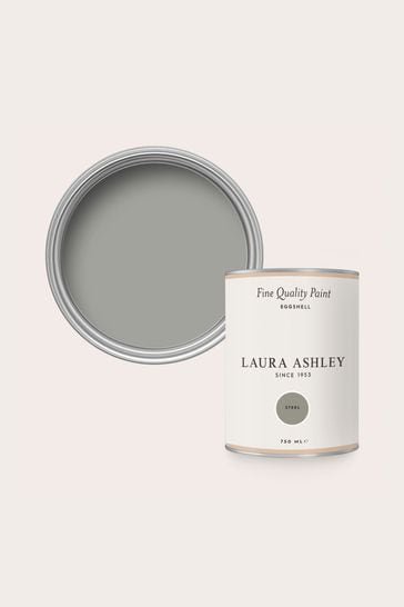 Laura Ashley Steel Grey Eggshell 750ml Paint
