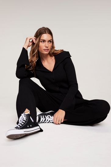 Buy Mint Velvet Black Polo Neck Cardigan from Next Netherlands