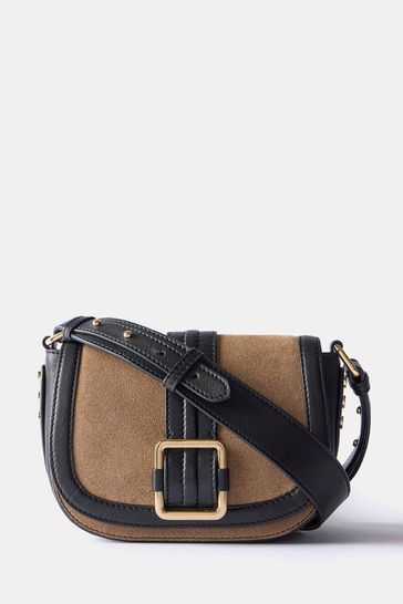 Mint Velvet Cream Cross-body Bag