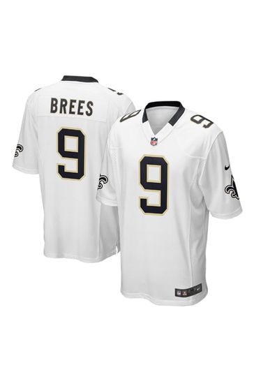 White drew brees sales jersey