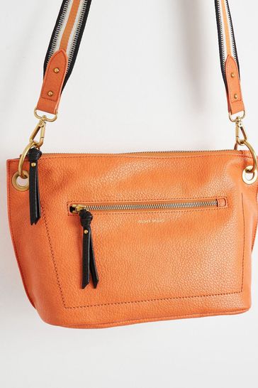 Orange cross body bag uk clearance