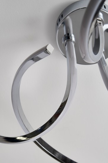 Sculptural led 3 arm flush fitting deals