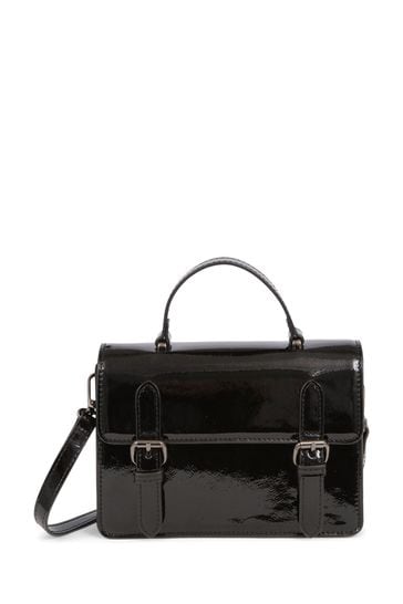Black satchel top purses
