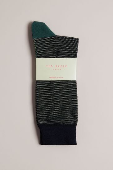 Buy Ted Baker Coretex Semi Plain Blue Socks from Next Canada