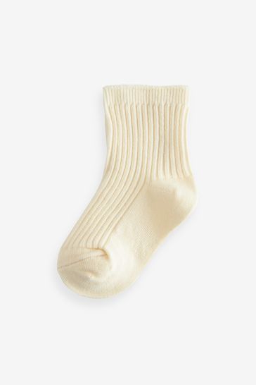Buy Neutral Baby Socks 5 Pack 0mths 2yrs from Next Poland