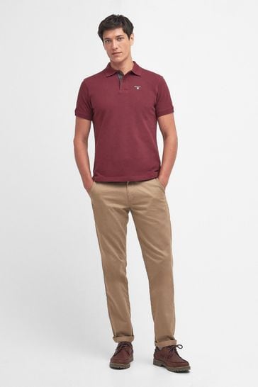 Barbour pique polo shirt hotsell