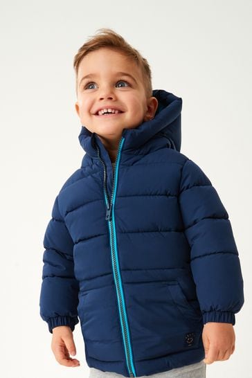 Navy padded coat new arrivals