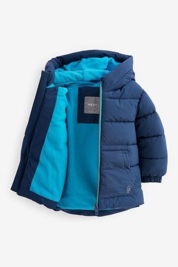 Buy Navy Blue Padded Coat 3mths 7yrs from Next USA