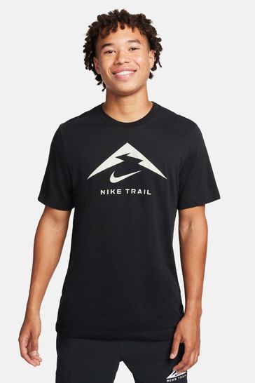 Nike Black Dri-FIT Trail Running T-Shirt