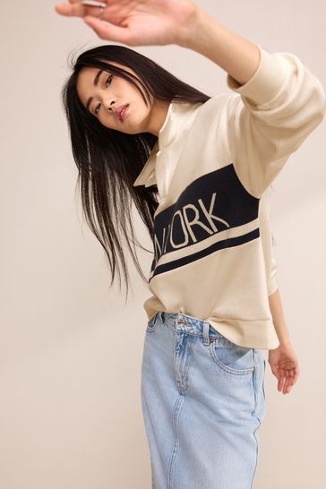 Next white hot sale sweatshirt
