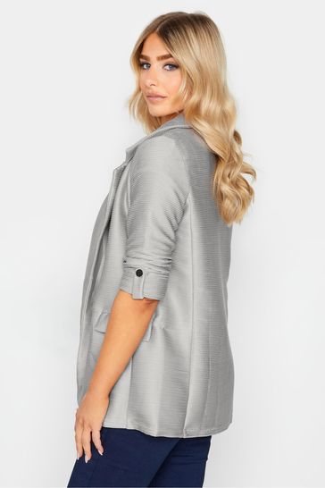 Ladies grey linen jacket sale