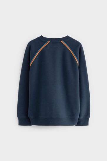Boys navy sweatshirt top