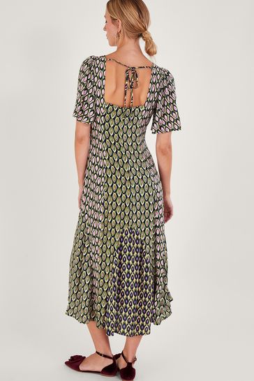 Monsoon green dress top