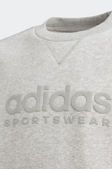 Adidas embossed sweatshirt clearance