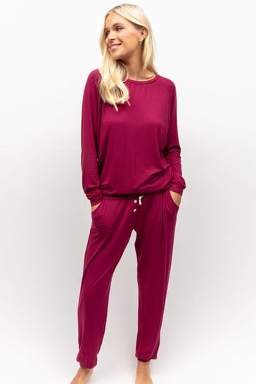 Cyberjammies Red Cyberjammies Jersey Slouch Pyjama Set