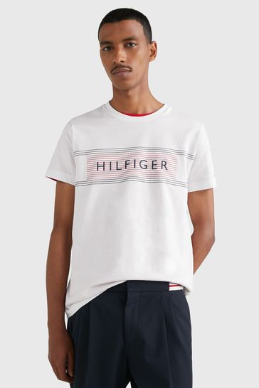 Tommy Hilfiger Brand Love White T-Shirt