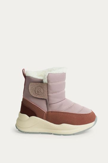Quilted snow boots sales