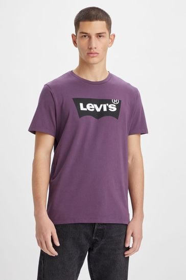 Levi's® Purple Standard Housemark T-Shirt