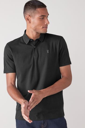 Blue grey polo shirt hotsell